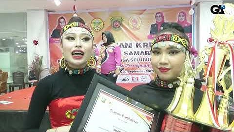 GRUP RAFAEL STUDIO JUARA PERTAMA LOMBA SENAM KREASI PERWOSI SAMARINDA 2025
