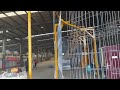 Fence panels automatic powder coating line 