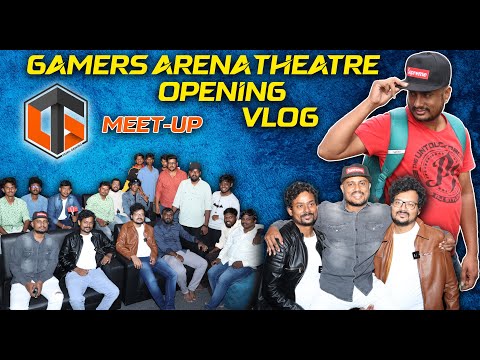 GAMERS ARENA THEATRE OPENING Coimbatore & Tamil Gaming Meet-Up Vlog SaiGameZone