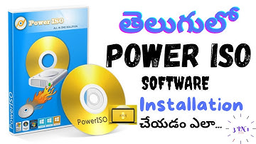 How to install Power ISO software with Registration code in Telugu | 3in1 S&H TECH SOLUTIONS |