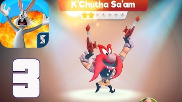 Looney Tunes World Of Mayhem - Gameplay Walkthrough Part 3 - Forest Chapter Act 1(iOS, Android)