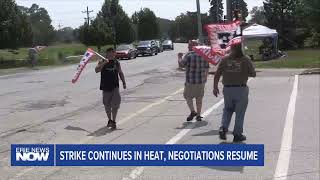 Wabtec Strike Continues in Heat, Negotiations Resume