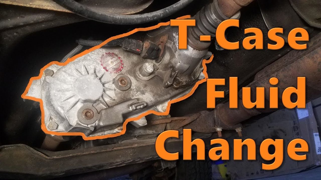 2000 gmc safari transfer case fluid