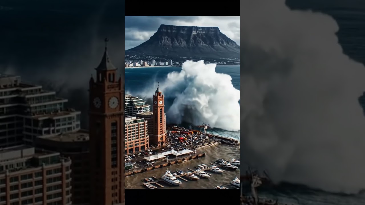 Cape Town Tsunami Scenario | Atlantic Ocean Disaster