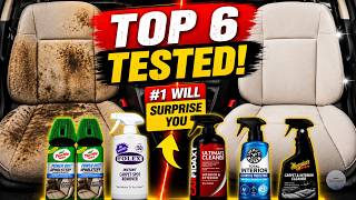 Top 6 Best Car Upholstery Cleaners in 2026 (Tested & Ranked!)
