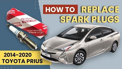 How to replace spark plugs | Toyota Prius 2014-2020 | Easy DIY guide