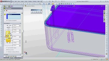 SolidWorks   Lip & Groove Feature