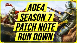 THEY ADDED OUTBACK OCTAGON - AoE4 Season 7 Patch Notes