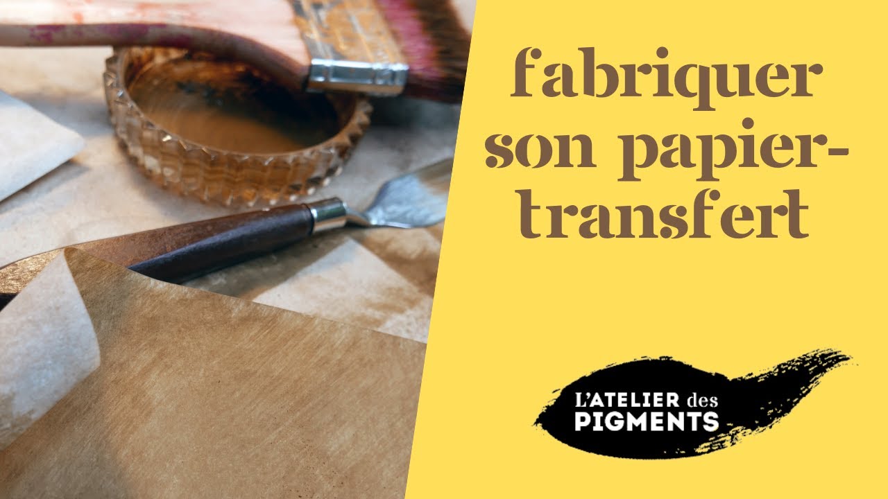 Fabriquer son papier carbone pour transférer ses dessins - Marie Vanesse,  Atelier des Pigments