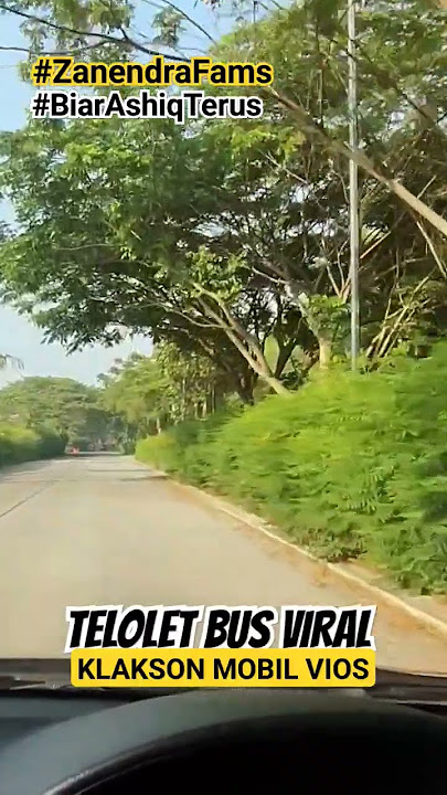 TELOLET BUS VIRAL KLAKSON MOBIL VIOS #telolet