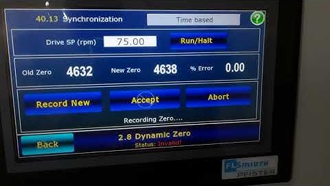 dynamic calibration in beltware
