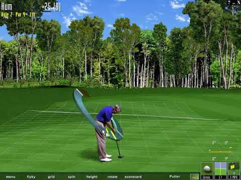 Microsoft Golf 1998 Edition - 18 Holes - Bay Harbor Golf Club