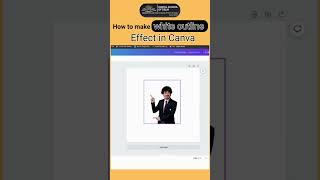 Quick Canva 60 sec Tutorial: how to add White Border to Your Photos #canva #ytshorts #tutorial