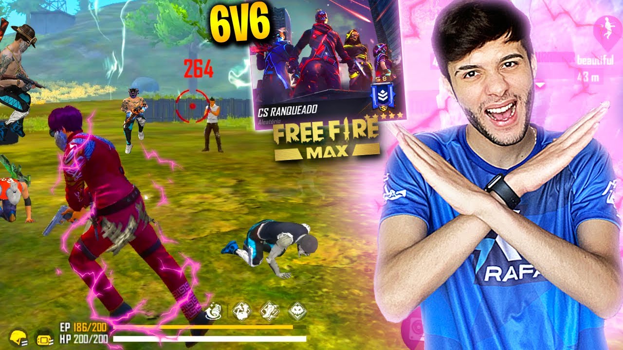 Como jogar Garena Free Fire MAX no novo Contra Squad 6v6