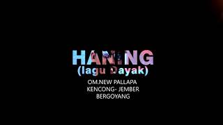 HANING(lagu Dayak) - CAK MET Atraksi - live JEMBERR -  NEW PALLAPA Terbaru