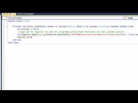 Visual Basic - Shutdown Virus [MrHackedYou]