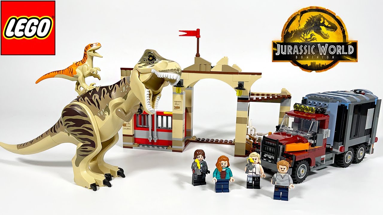 T. rex & Atrociraptor Dinosaur Breakout 76948 | Jurassic World™ | Buy  online at the Official LEGO® Shop US
