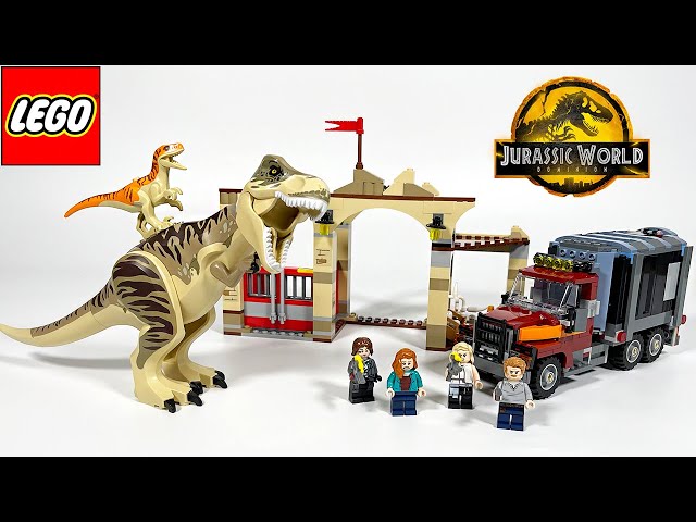 Lego Dinossauros E Atroirraptor T Rex Colorido