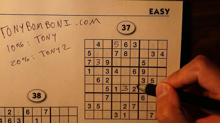 Solving Sudoku Puzzles & Chewing Mint (ASMR)