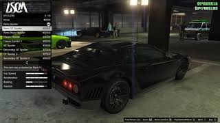 GTA: Online. • Some car customisation for the Grotti Cheetah Classic. • At the LSCM building. ??