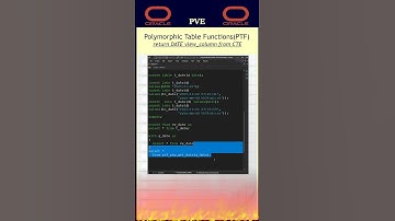 PTF: return DATE view_column from CTE  #coding #oracle