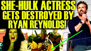 RYAN REYNOLDS JUST DESTROYED SHE-HULK ACTRESS AFTER DEADPOOL 3 DRAMA WITH DISNEY & MARVEL!
