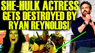 RYAN REYNOLDS JUST DESTROYED SHEHULK ACTRESS AFTER DEADPOOL 3 DRAMA WITH DISNEY & MARVEL!