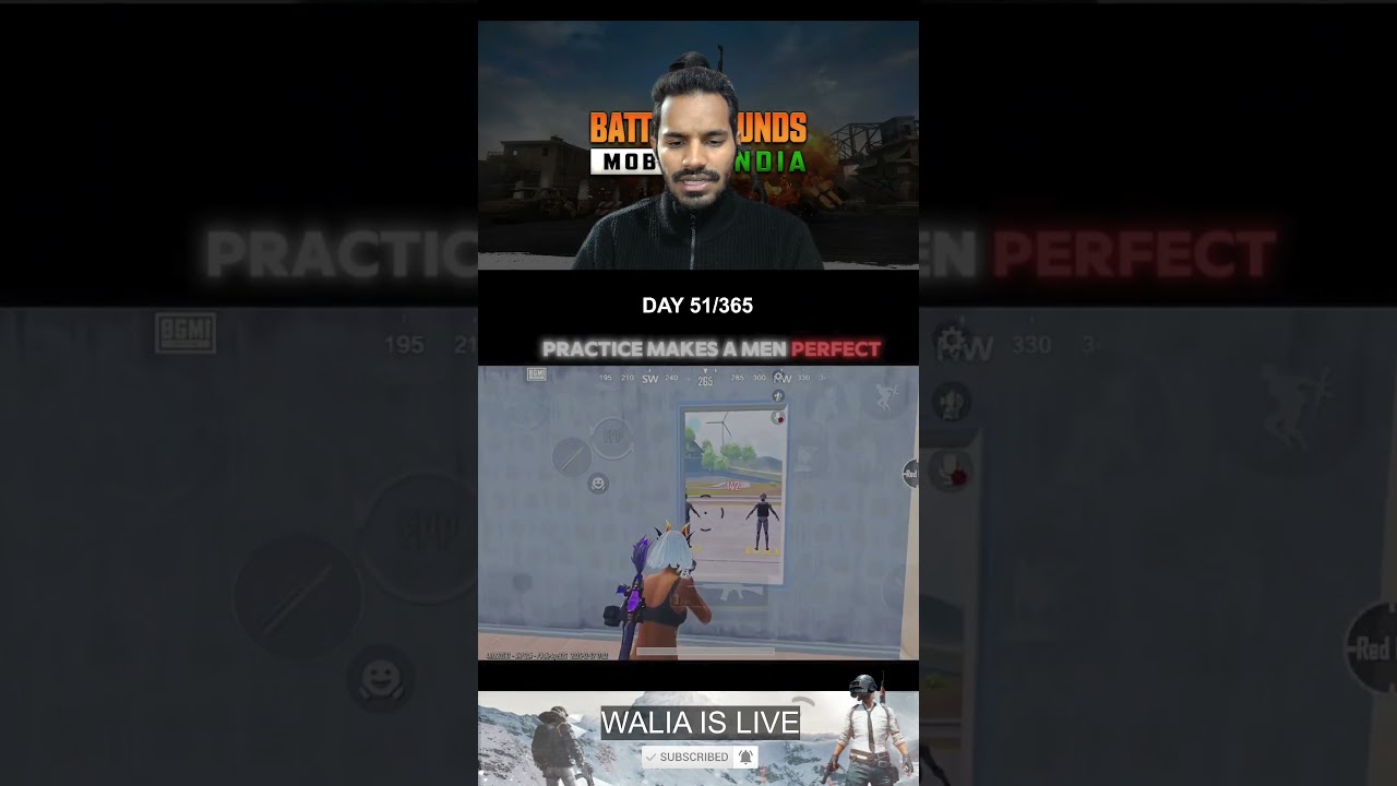 Practice Makes a Man Perfect 🔥 | BGMI Pro Gameplay & Clutch Skills