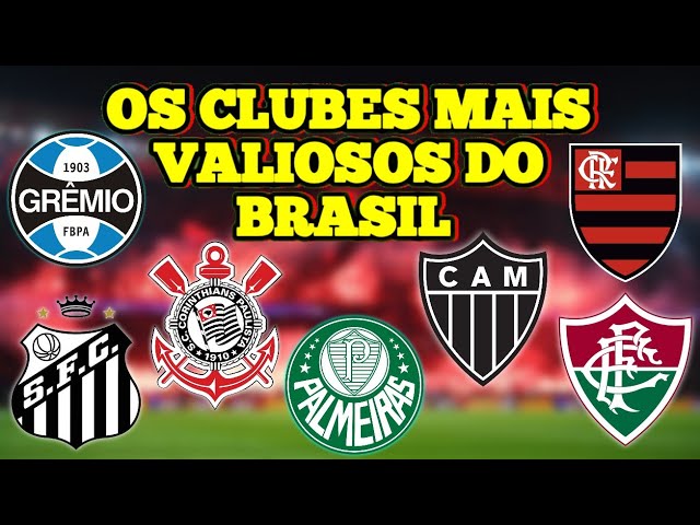 sportv - Esse é o top 10 dos times mais valiosos do Brasil. Os números são  do site Transfermarkt. Veja o ano desses clubes nos canais SporTV e no  Canal Premiere. #NossoFutebol