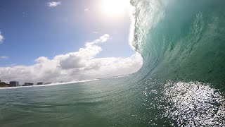 Was it really worth it?! 👀 Snapper to Kirra swell run🔥POV Bodyboarding