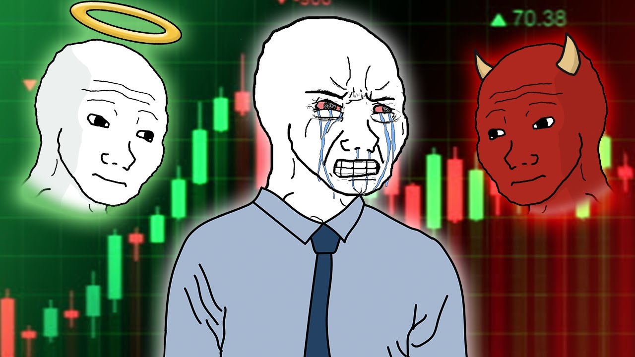 ⁣Wojak fails to buy the dip