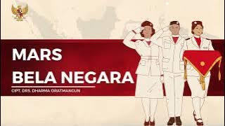 LIRIK MARS BELA NEGARA | KADER BELA NEGARA ( KBN )