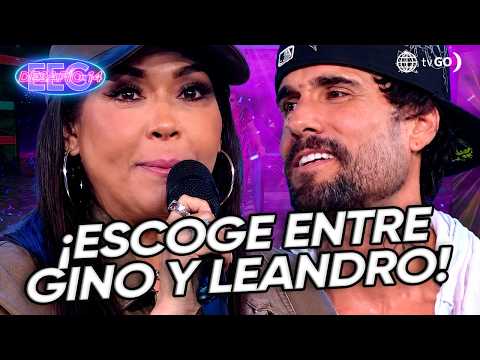 Gino Assereto demands that Katia Palma choose between him and Leandro Cabello | EEG Desafío 14
