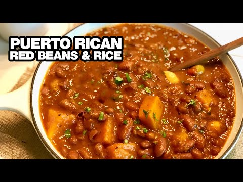 How To Make Spanish Red Beans & Rice