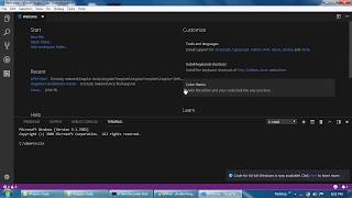 Configuring angular boiler template to the visual studio code