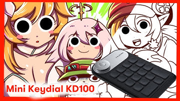 Mini Keydial KD100 Review - Teemo love Klee and Paimon | League of Legends | Genshin Impact