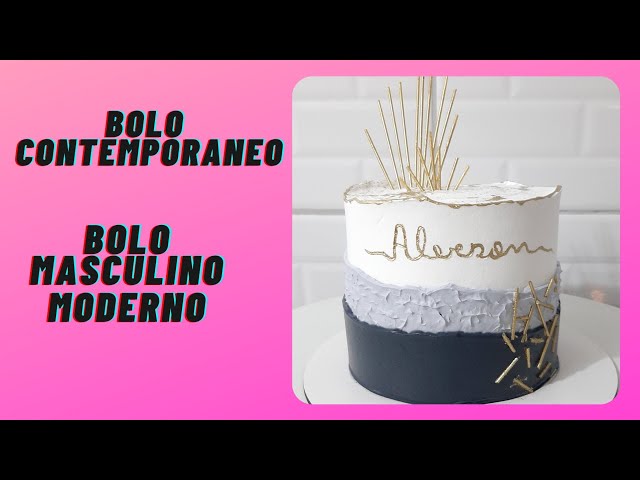 Um classico entre as decorações de bolos masculinos 💙 #bolomasculinoa