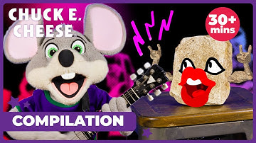 The Rock Song! - Learning for Kids | 30 Minutes of Chuck E. Cheese Fun Music Videos & Kids Songs
