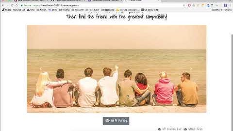 FriendFinder using Node JS, Express JS and Heroku Server