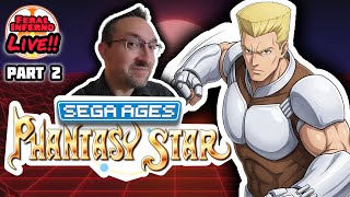 Phantasy Star (SEGA AGES) - Full Playthrough Ep. 2 - FeralInferno Live!!