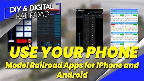 Control your Model Railroad with these Mobile Apps!