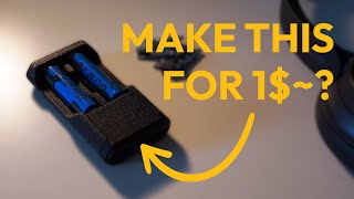 3D printing a small lithium battery charger