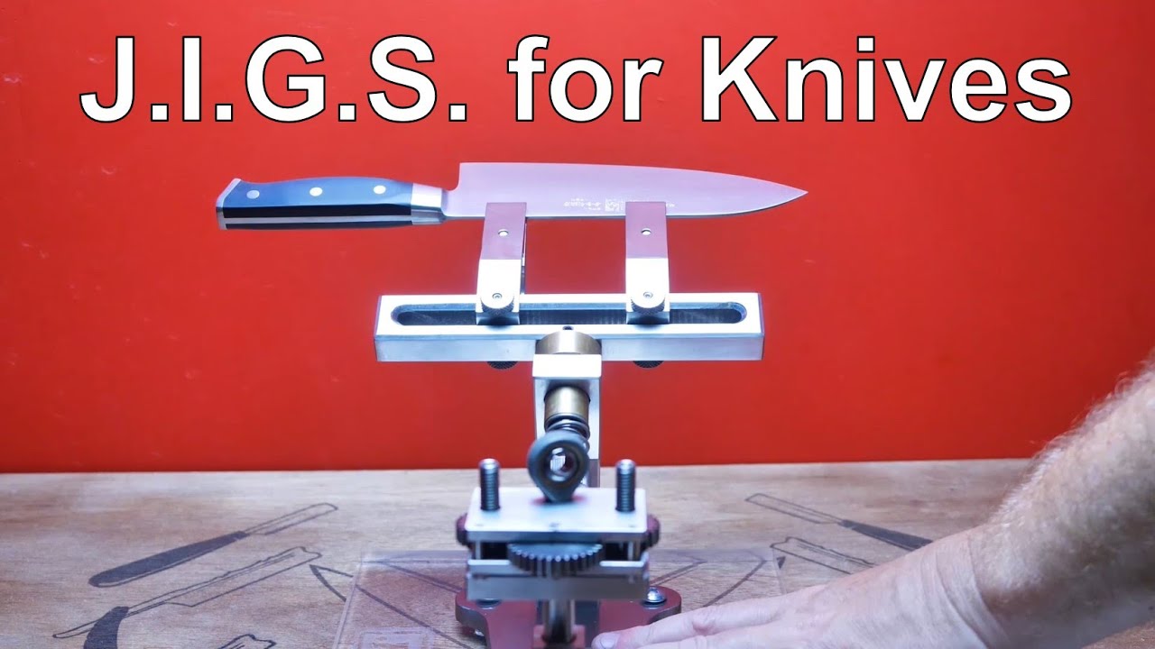 Jende Industries Guided Sharpener for Knives YouTube