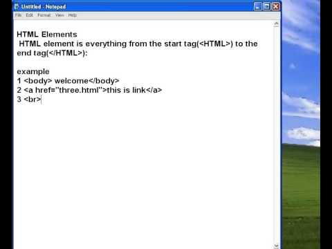 3 HTML Elements Nested HTML Elements