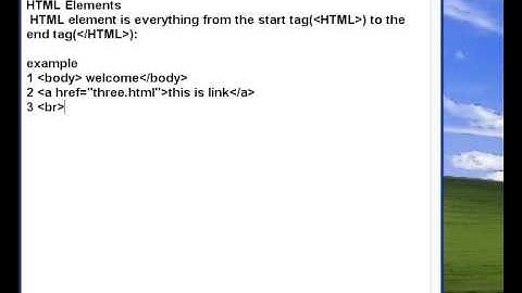 3 HTML Elements Nested HTML Elements