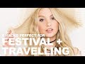 Summer Festival and Travelling Hair Hacks | Milk + Blush Hair Extensions