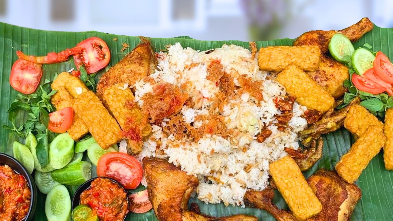 ASMR BUKA BERSAMA DENGAN MENU NASI LIWET KHAS SOLO - PAKAI BANYAK VARIAN LAUK🤩