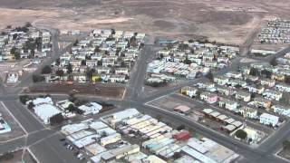 Vista panorámica de la ciudad de El Salvador, en la IIIª Región (Región de Atacama)