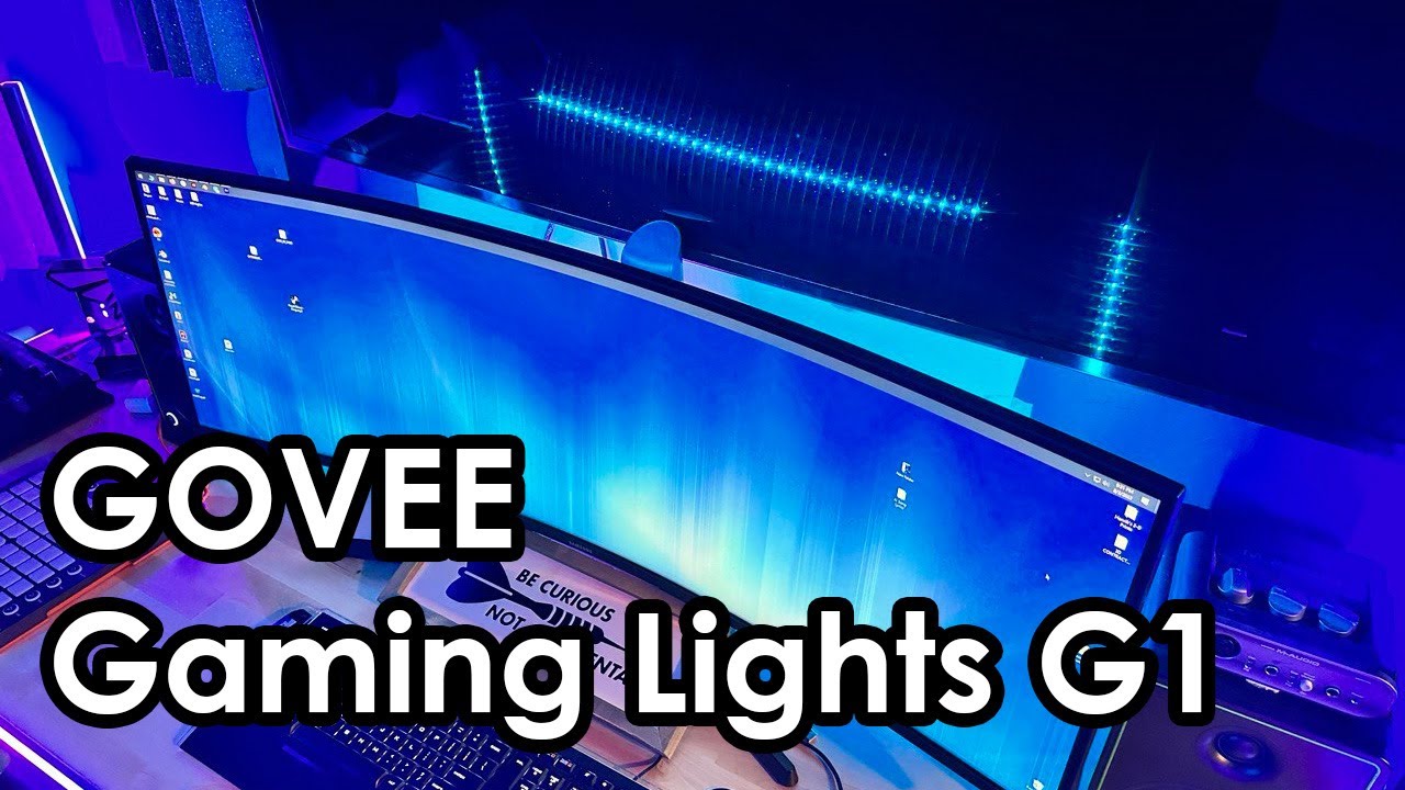 Govee Gaming Lights G1 Setup & Demo! YouTube