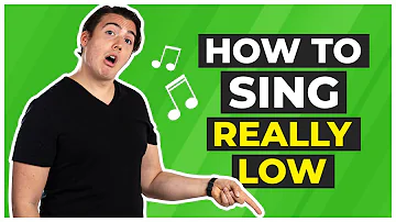 How to Sing Really Low: 5 Exercises to Get You There Fast!